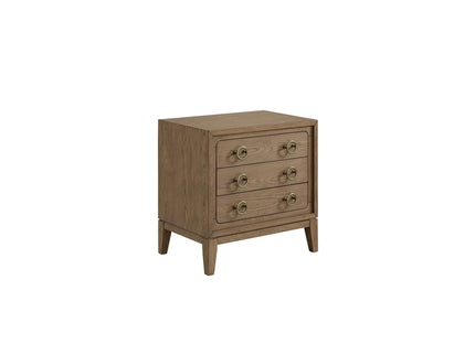 3 Drawer Nightstand With USB - Latte