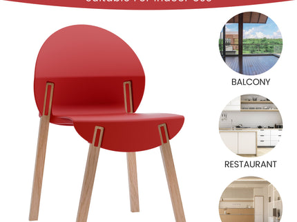 4 Piece Set Of Single Chairs With A Folding Square Table