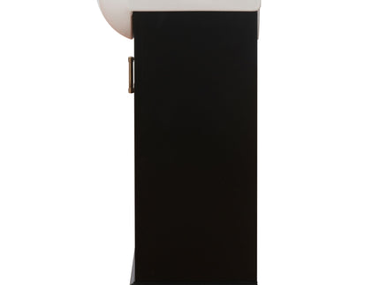 20" Bathroom Vanity With Bulged Sink, Freestanding Single Vanity Set, Soft Close Door