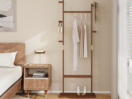 Solid Wood Simple Hat Rack