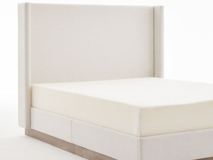 Hosford - Minimalist Upholstered Wingback Bed