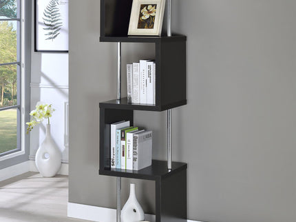 4 Tier Bookcase With Accents