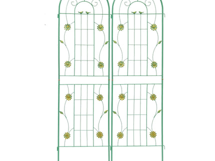 Metal Garden Trellis Rustproof Trellis For Climbing Plant Outdoor Flower Support