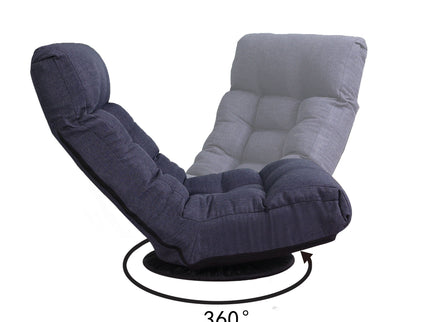 Adjustable Japanese Reclining Floor Chair Sofa With Metal Frame For Living Room