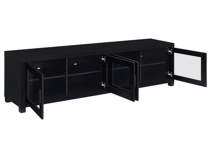 Arnaud - 4 Door TV Stand - Black