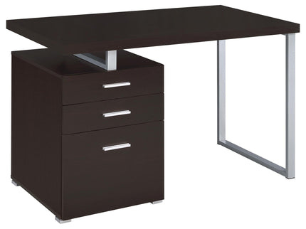 3 Drawer Reversible Office Desk