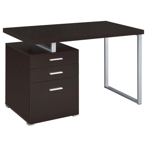 3 Drawer Reversible Office Desk