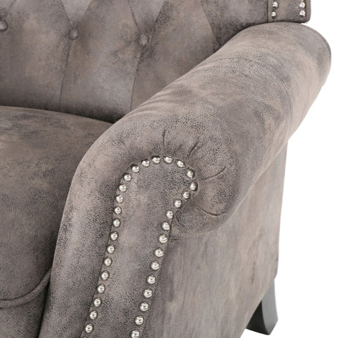 Modern Manual Push Back Recliner Chair