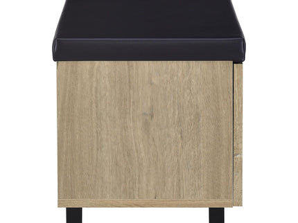 Clackamas - 2 Door Storage Bench With Padded Seat