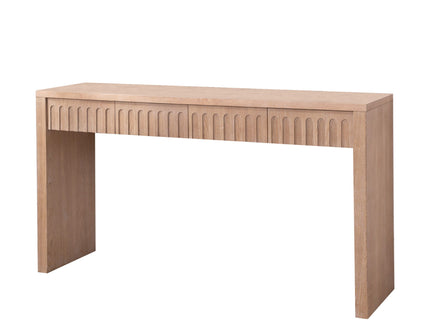 Modern Console Table With 4 Drawers, Entryway Table