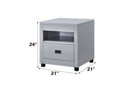 Eleanor - End Table - Gray