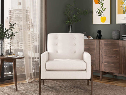 Cole - Solid Wood Lounge Chair
