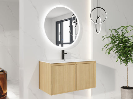 Floating Bathroom Vanity With Sink Combo