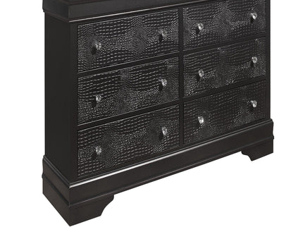 Shaker - Crocodile Metallic Dresser