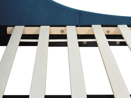 Aspen - Vertical Tufted Modern Headboard Platform Bed Set