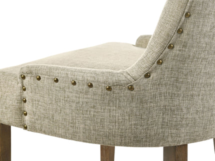 Yotam - Side Chair (Set of 2) - Beige / Oak