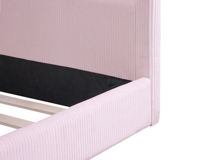 Upholstered House Style Daybed With LED Light Strips