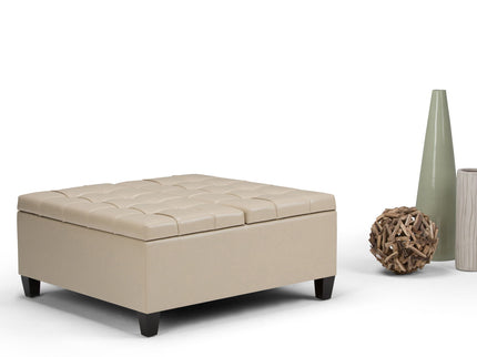 Harrison - Upholstered Coffee Table Storage Ottoman