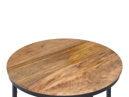 Jenna - Handcrafted Round Side Table