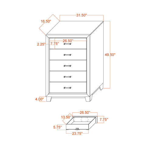 Soluto - Chest - Gray / Black