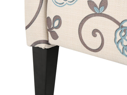 Westeros Wing Back Fabric Upholstered Recliner