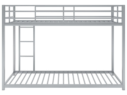 Metal Bunk Bed, Low Bunk Bed With Ladder