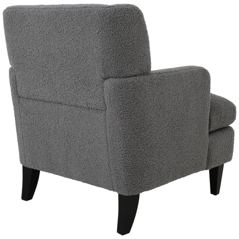 Upholstered Accent Chair Tufted Armchair For Living Room And Bedroom