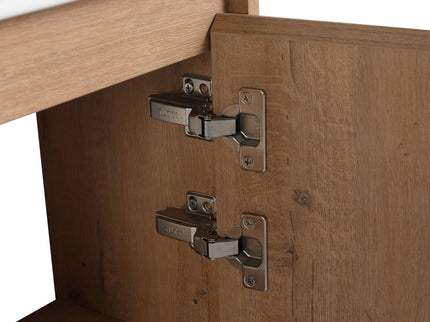Sleek Design Freestanding Bathroom Vanity With Sink, Soft Close Door