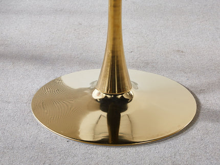 Tulip Table Mid-Century Dining Table With Round Table Top, Pedestal Dining Table, End Table Leisure Coffee Table