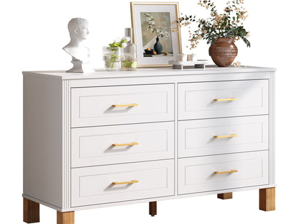 6 Drawer Double Dresser