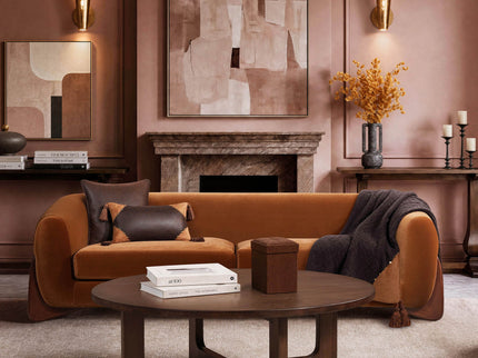 Pino - Round Coffee Table - Brown