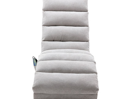 Massage Chaise Lounge Indoor With Remote Control, Ergonomic Electric Massage Lounger