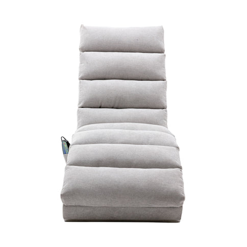 Massage Chaise Lounge Indoor With Remote Control, Ergonomic Electric Massage Lounger