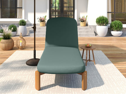 Outdoor Chaise Lounge With Adjustable Backrest