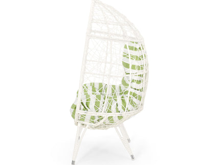 Cosmos - Round Hammered Iron Teardrop Chair