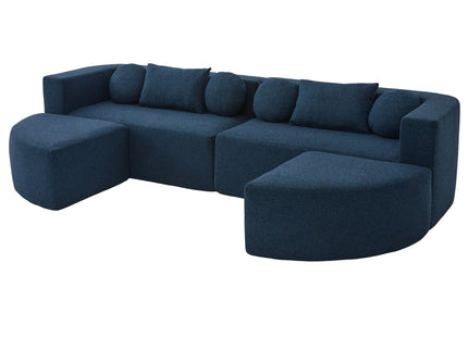 Boneless - Couch Modular Sectional Sofa With Deep Seating And Curved Design