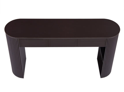 Retro Console Table With Storage, 3 Drawers