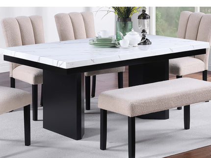 Contemporary Dining Bench Soft Upholstered