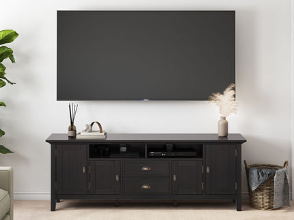 Redmond - TV Media Stand - Hickory Brown