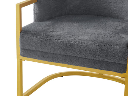Upholstered Reading Accent Armchair For Living Room
