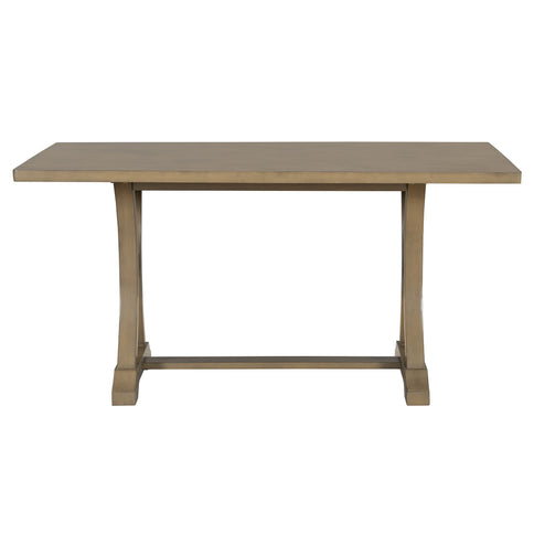 Dining Table Set With 4 Upholstered Chairs And Bench
