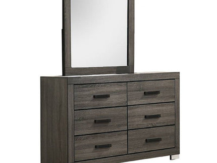 1 Piece Dresser Bar Handle Bedroom Furniture - Gray