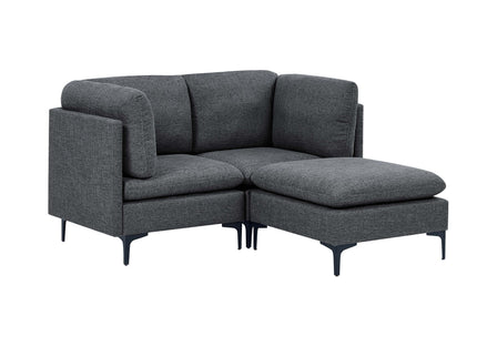 Upholstered Modular Sectional & Tall Legs