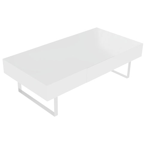 Rectangular Coffee Table With Hidden Storage