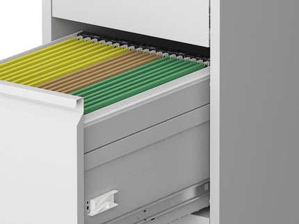 Drawer Metal Locking Vertical File Cabinet With Wheels Heavy Duty Lockable Storage