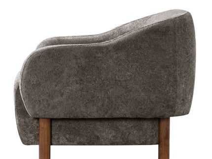Modern Accent Chair With Recessed Arms And Tight Back