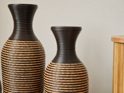 Classic And Neat Floor Vase, High Independent Flower Stand (Set of 3)