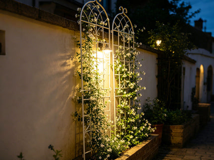 Metal Garden Rustproof Trellis For Climbing Plants Outdoor Flower Support