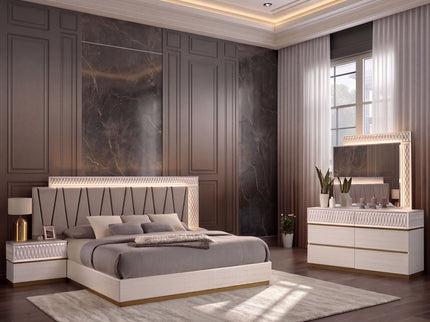 Stanley - Bedroom Set With LED Headboard