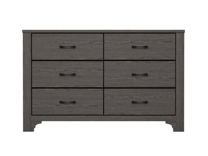 6 Drawer Dresser - Brown